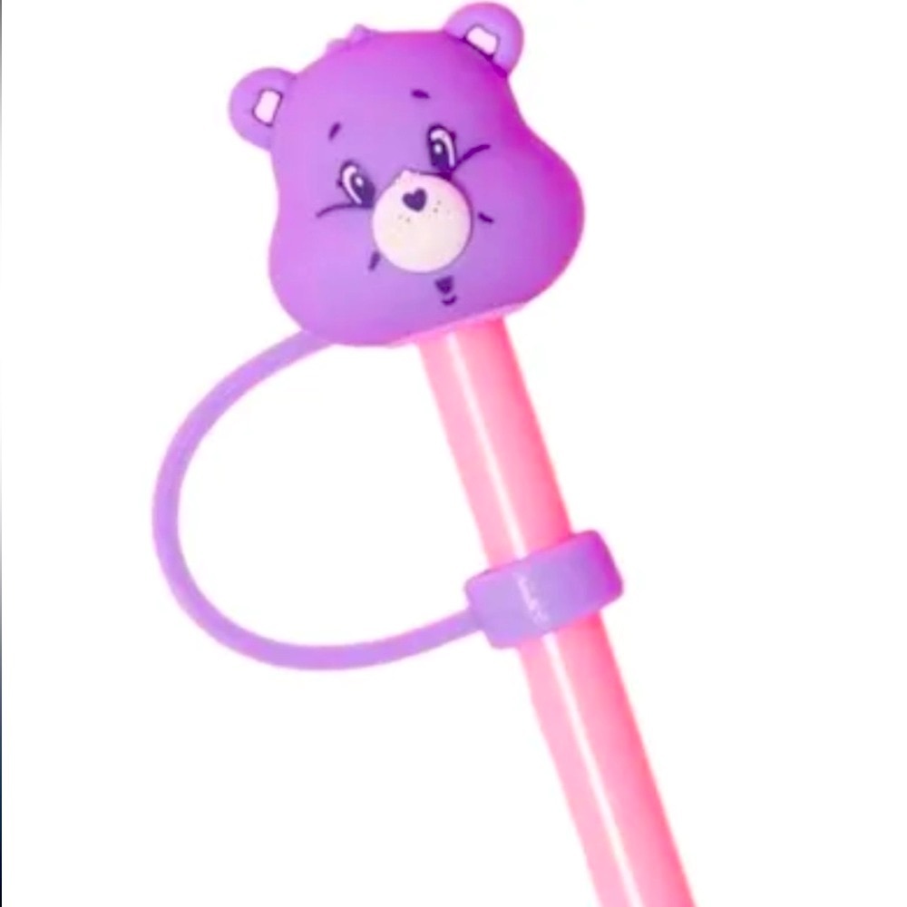 Care Bears Purple Straw Slip